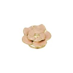 Bague Eden rose acier doré or
