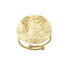 Bague Margaux acier doré or