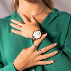 Bague V acier