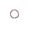 Bague Yoko Pierres Améthyste acier doré or