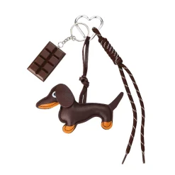 Bijou de sac chien chocolat