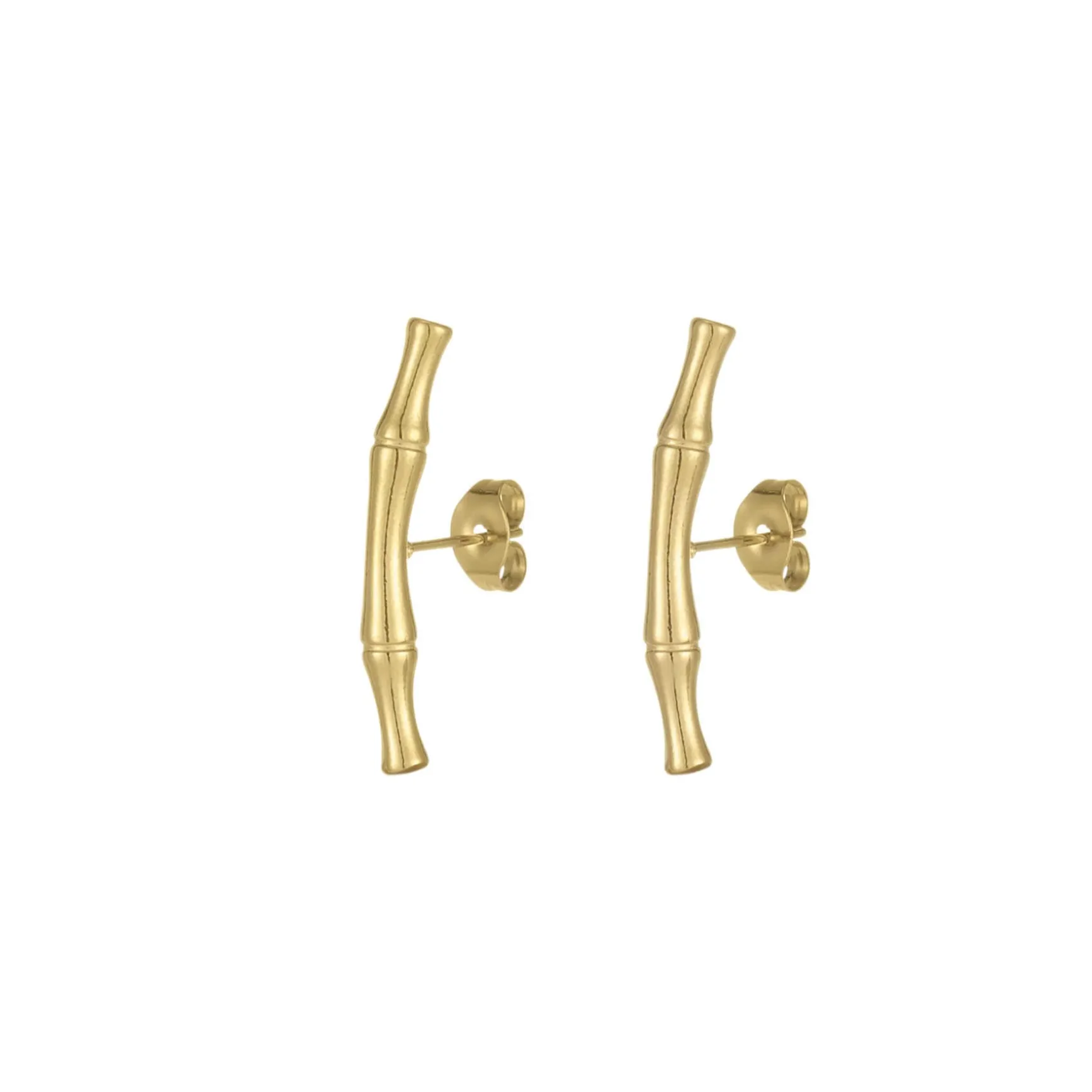 Boucles Bianca acier doré or