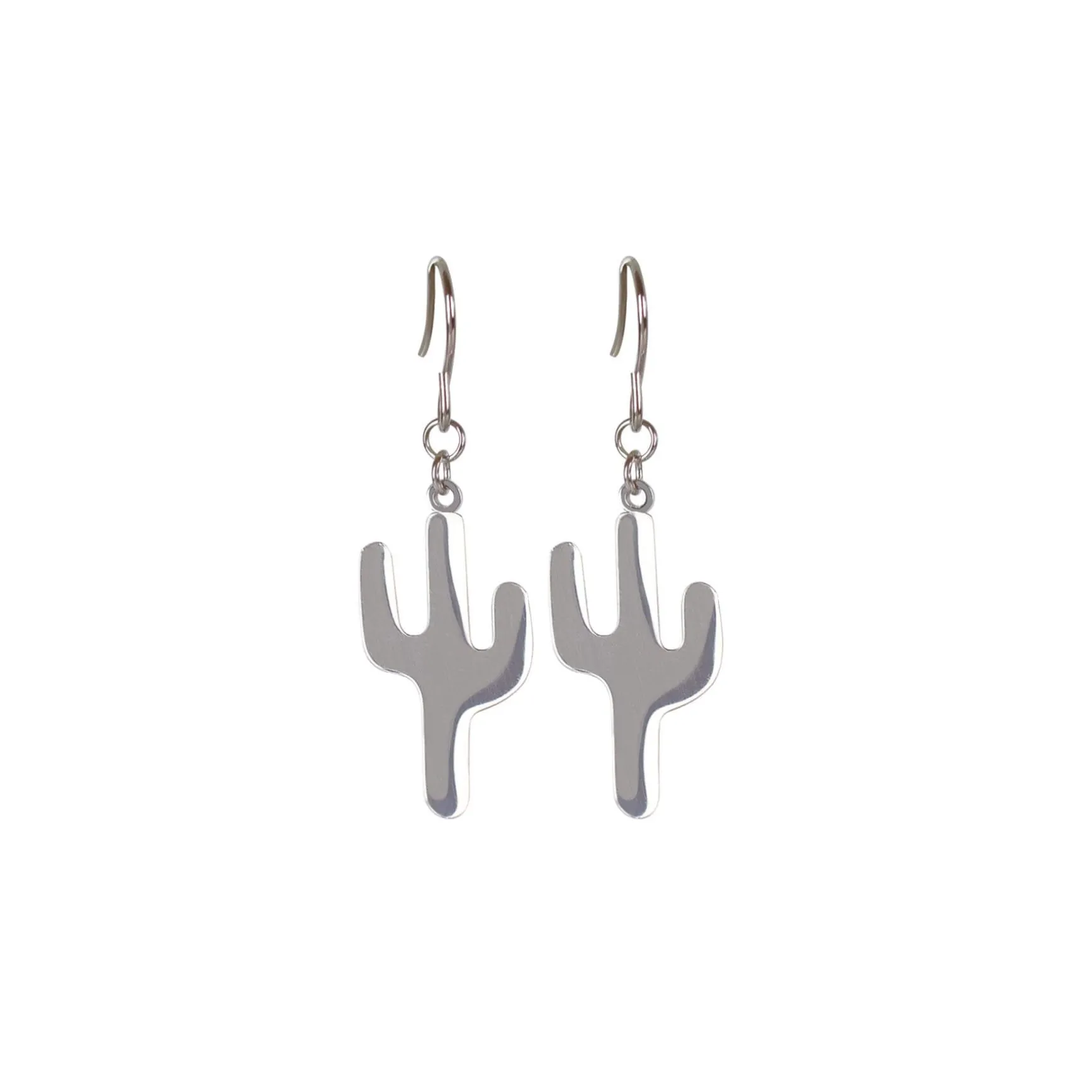 Boucles Cactus acier
