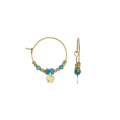Boucles Cancun Pierres Apatite bleue