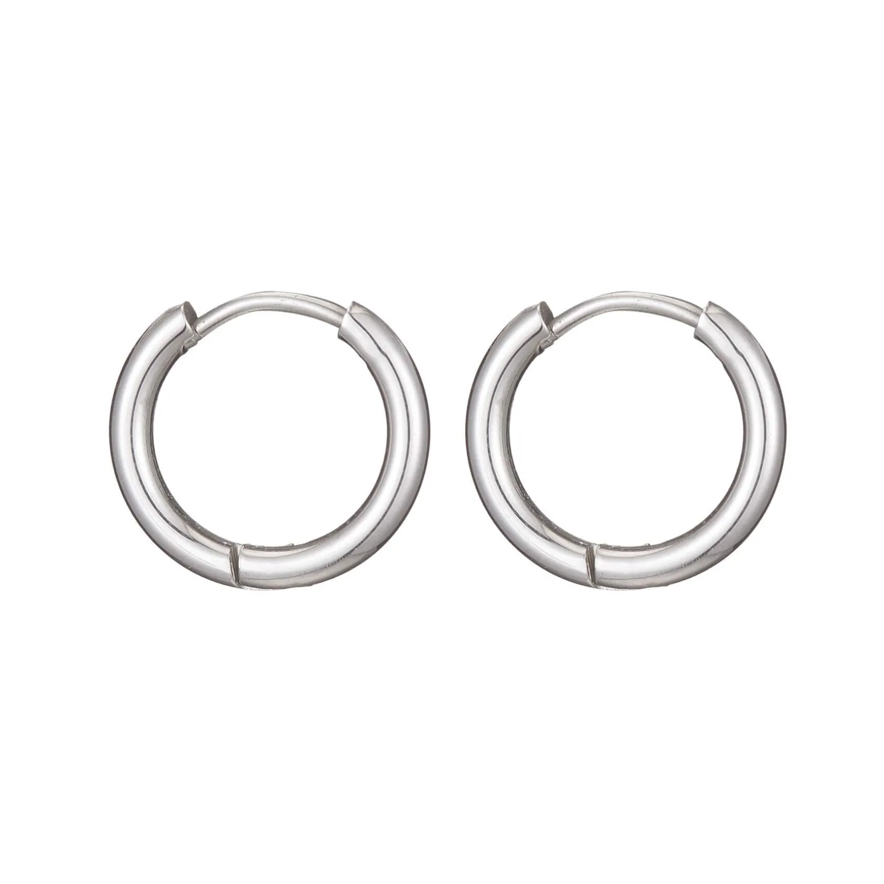 Boucles créoles acier Luza Charms