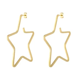 Boucles créoles étoiles Véra