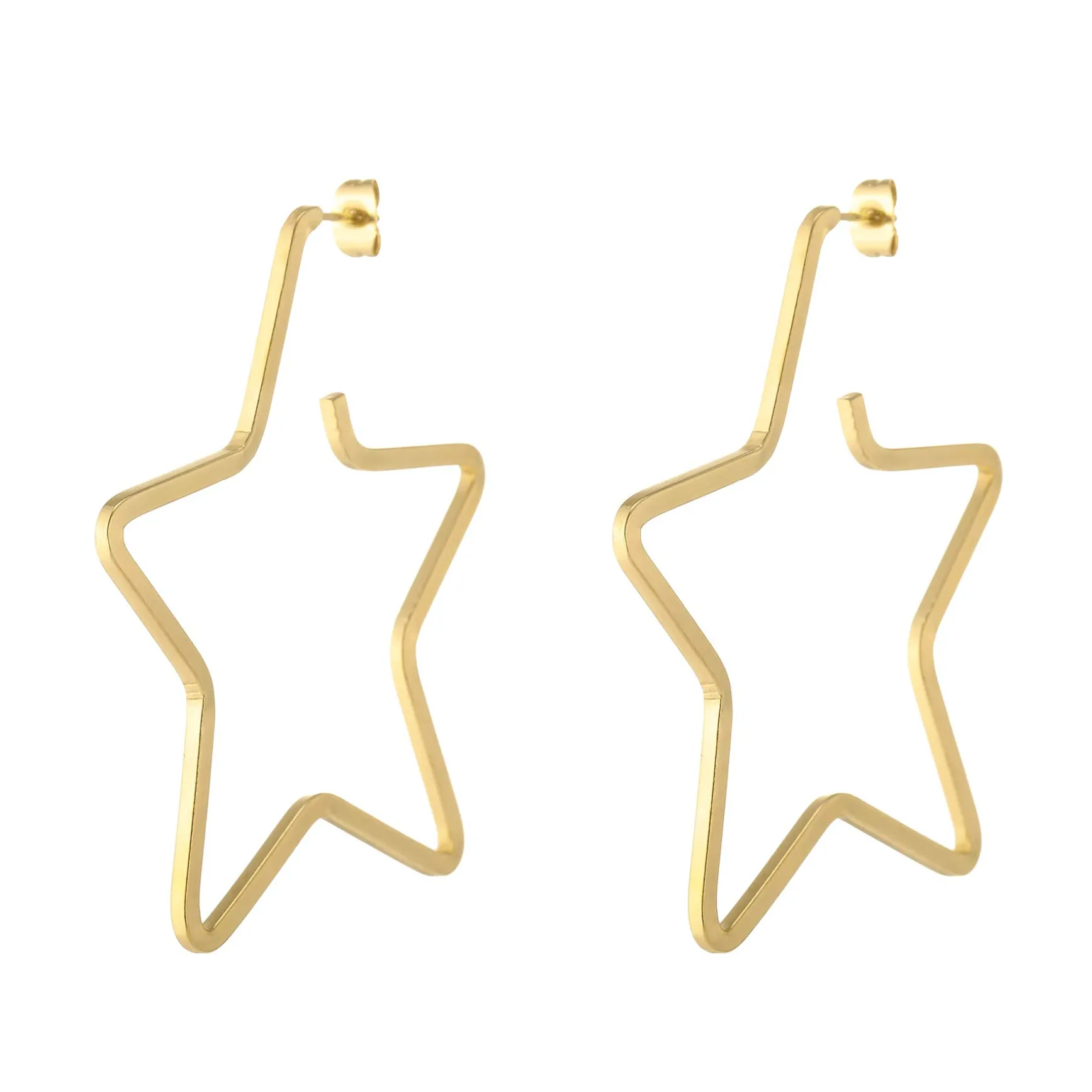 Boucles créoles étoiles Véra