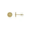 Boucles Eden acier doré or