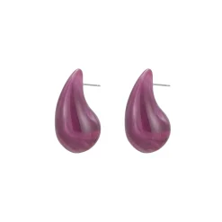 Boucles Kiko violette