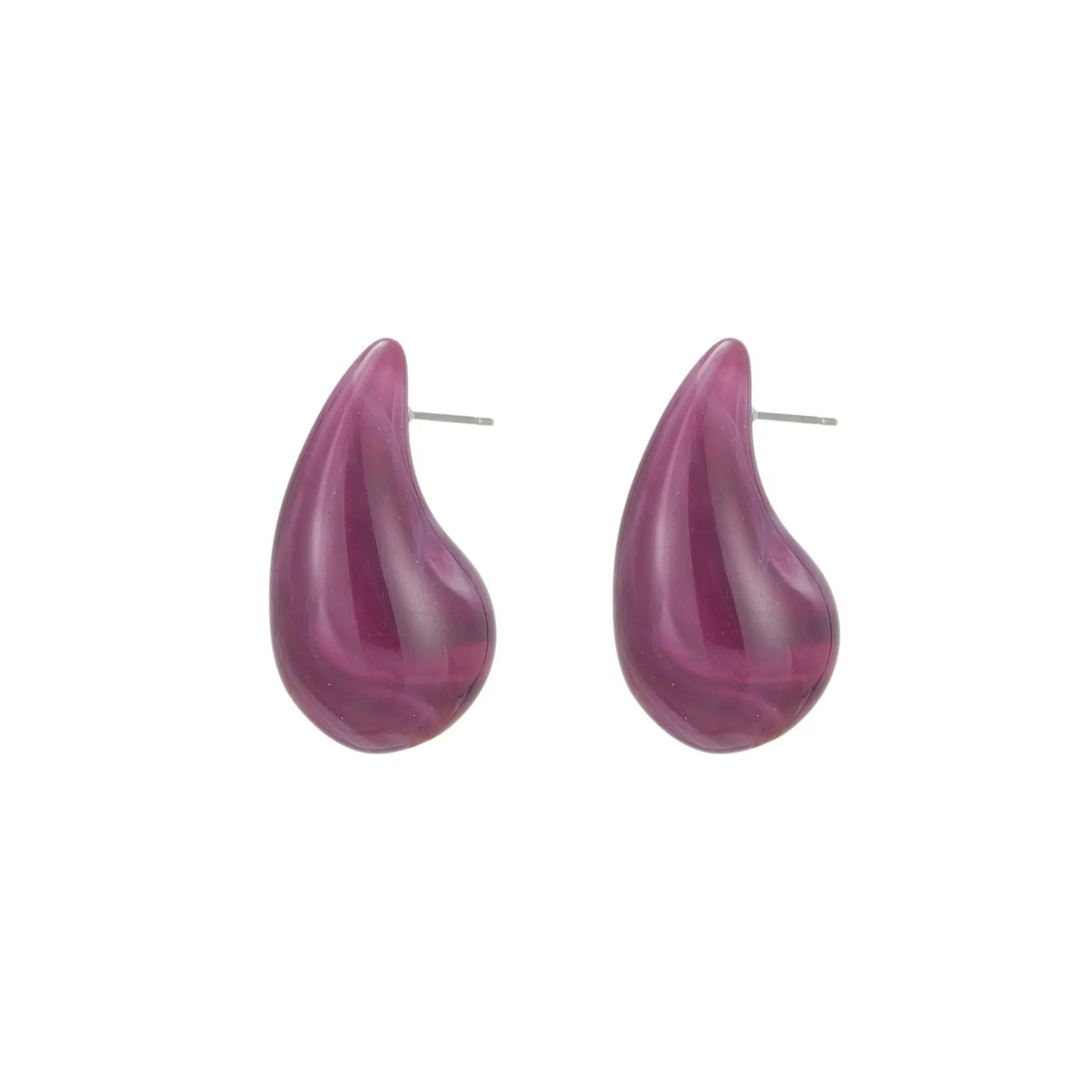 Boucles Kiko violette