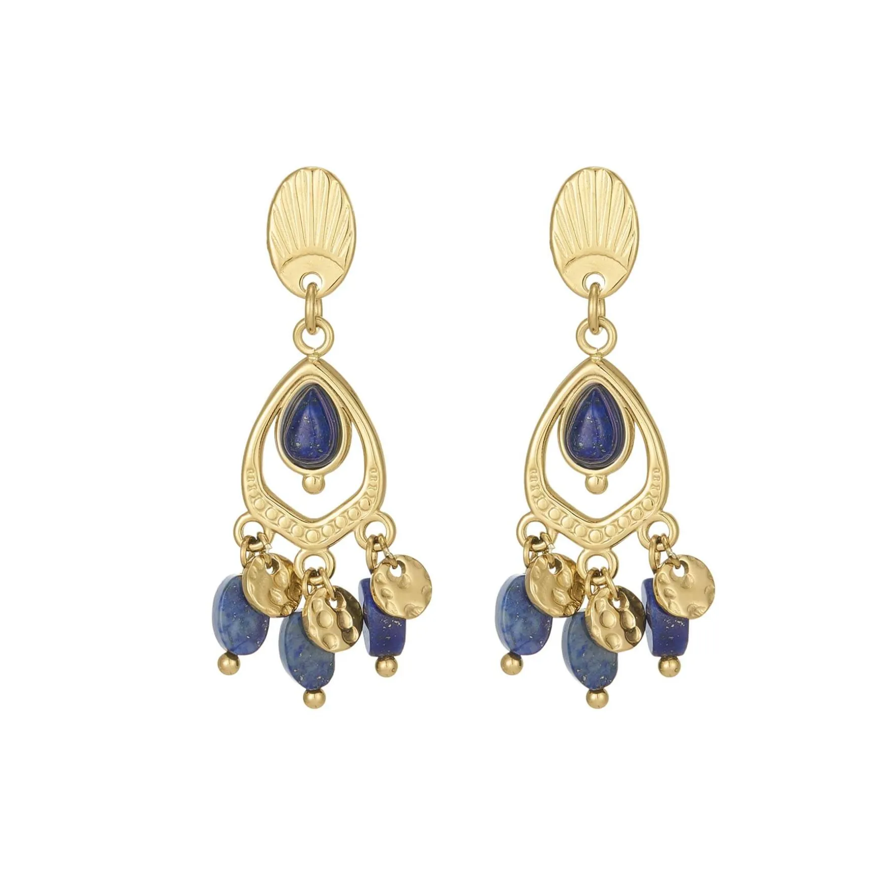 Boucles Laurie Lapis Lazuli