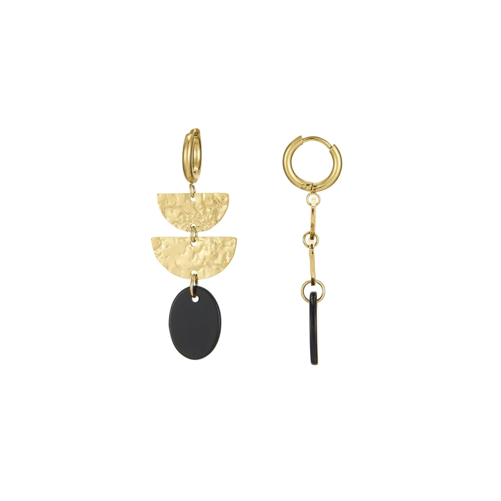 Boucles Lucia Obsidienne noire