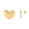 Boucles Madeleine acier doré or