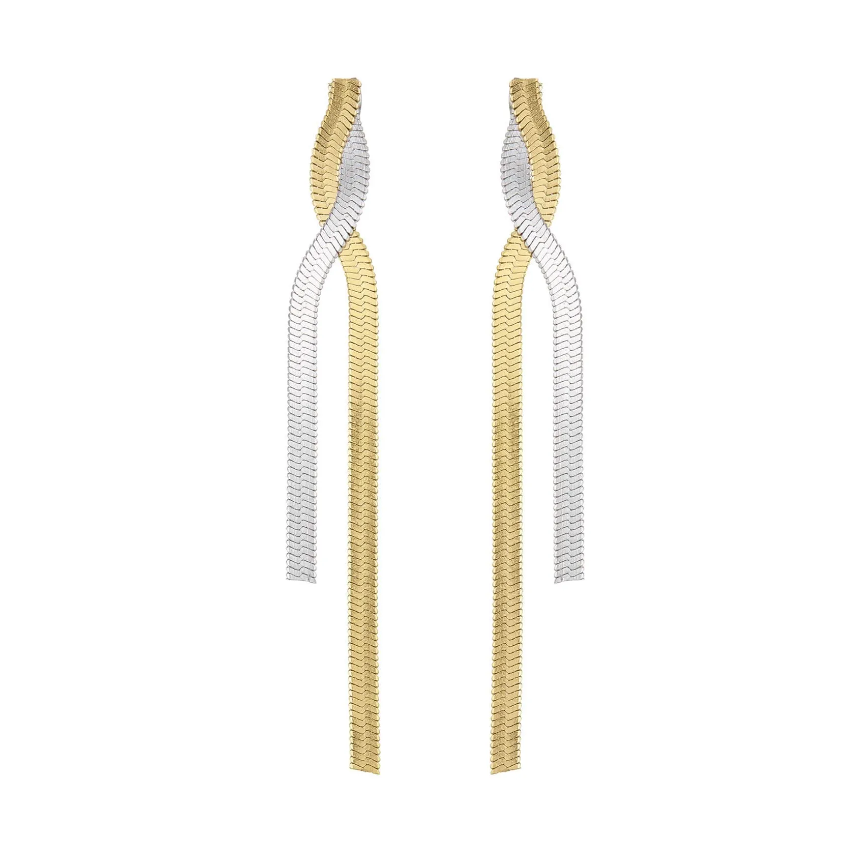 Boucles Manille acier doré or