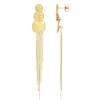 Boucles Margaux acier doré or