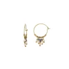 Boucles Paloma pierres et nacre