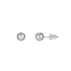 Boucles Perla Argent 925 rhodié
