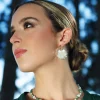 Boucles Victorine acier doré or