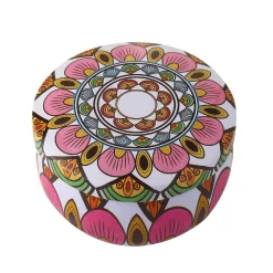 Bougie Mandala blanche