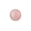 Bouton Snap Pierre Quartz rose