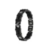 Bracelet Carlo acier noir