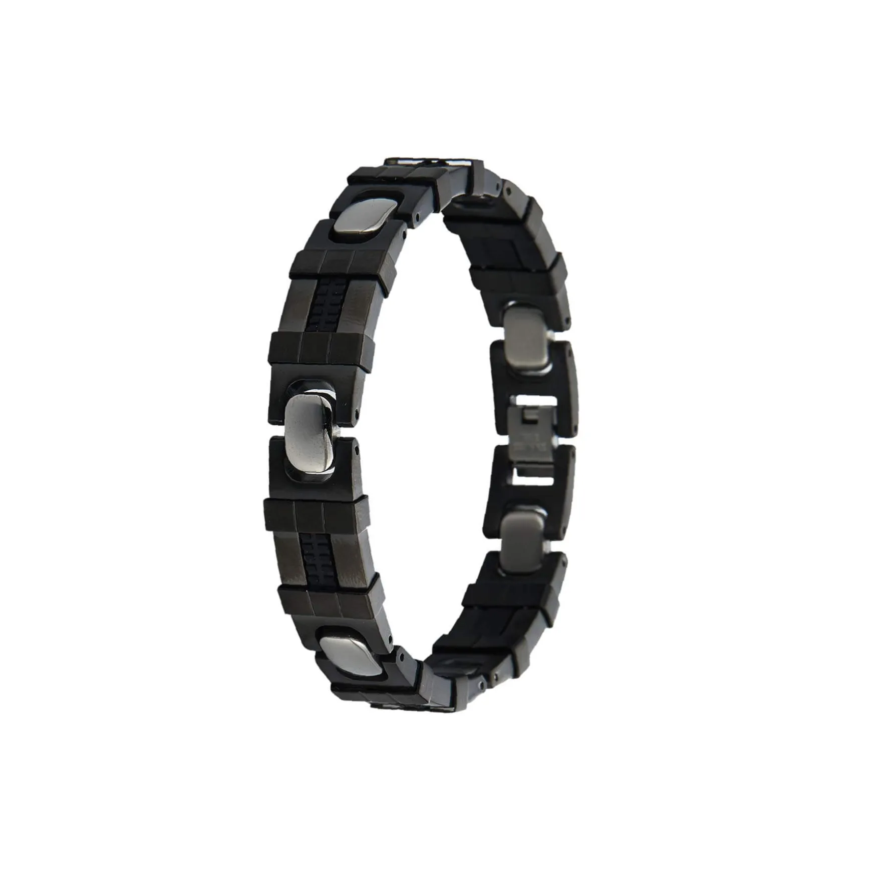 Bracelet Carlo acier noir