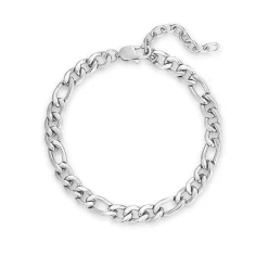 Bracelet Emile acier argenté