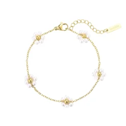 Bracelet Fleur Gisella nacre