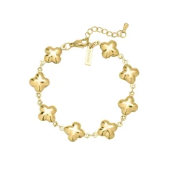 Bracelet Isadora acier doré or