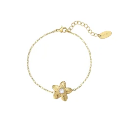 Bracelet Javie acier doré or
