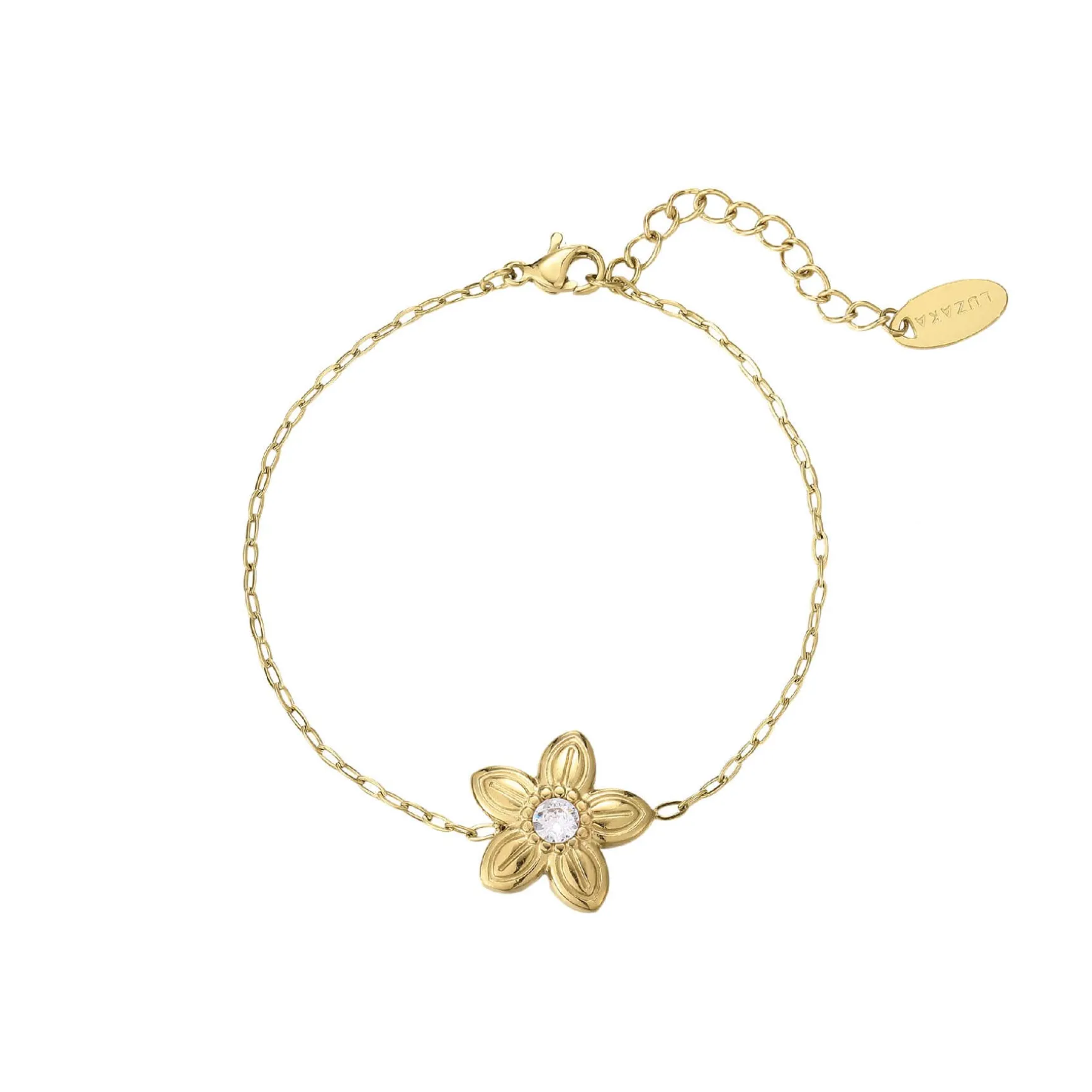 Bracelet Javie acier doré or