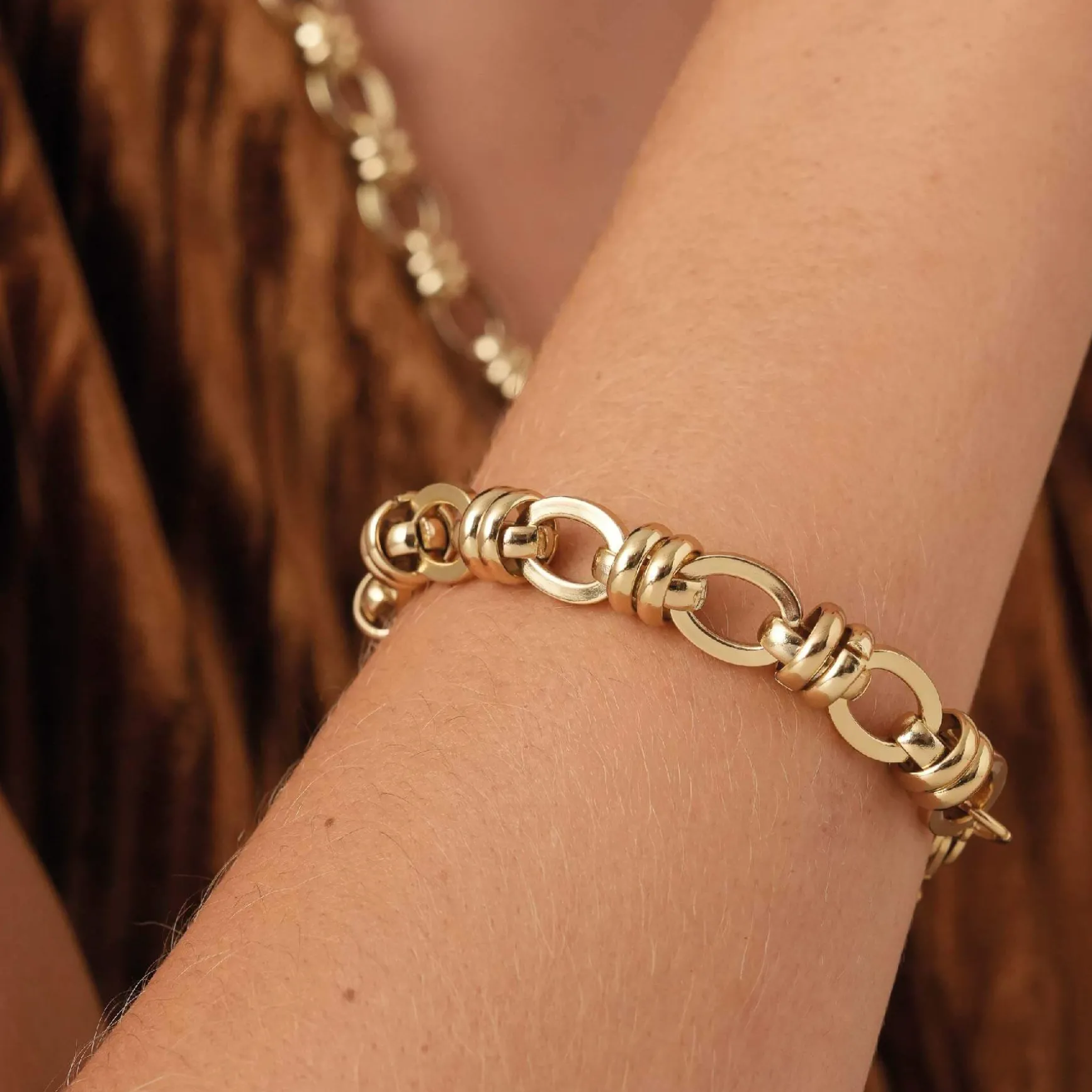 Bracelet maille Orla acier