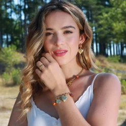 Bracelet Margaret acier doré or