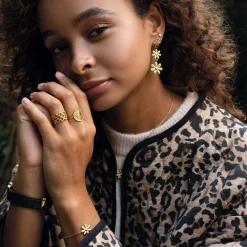 Bracelet Naomi acier doré or