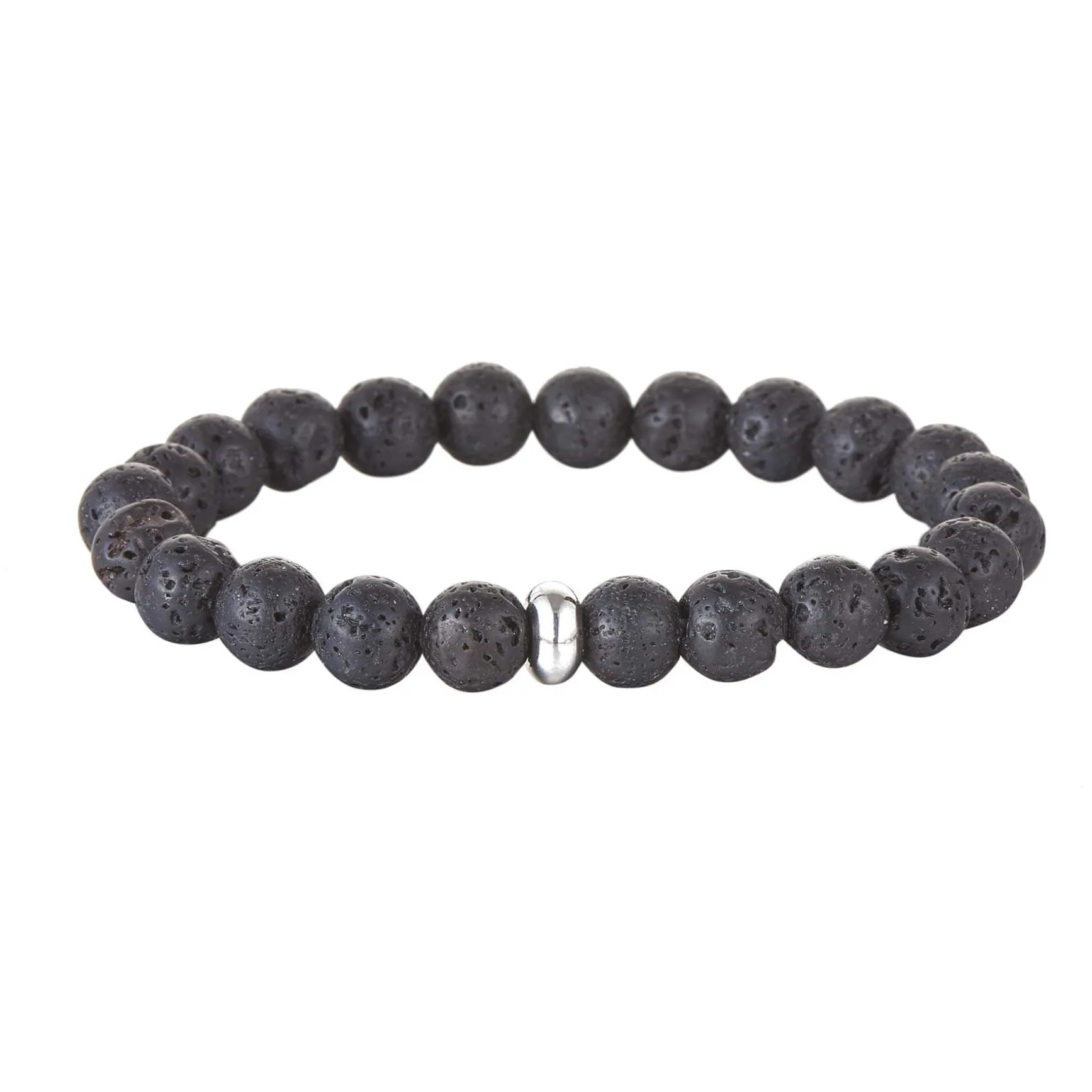 Bracelet Pierres de lave 8mn
