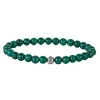 Bracelet Pierres Malachite 6mn