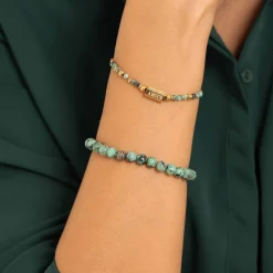 Bracelet pierres Pin Africain 6mn