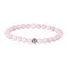 Bracelet Pierres Quartz rose 6mn