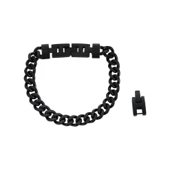 Bracelet Raphael acier noir