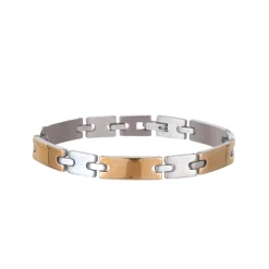 Bracelet Rialto acier doré or