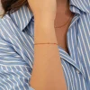 Bracelet Rosaire rouge acier doré or
