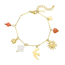 Bracelet Samoa acier doré or