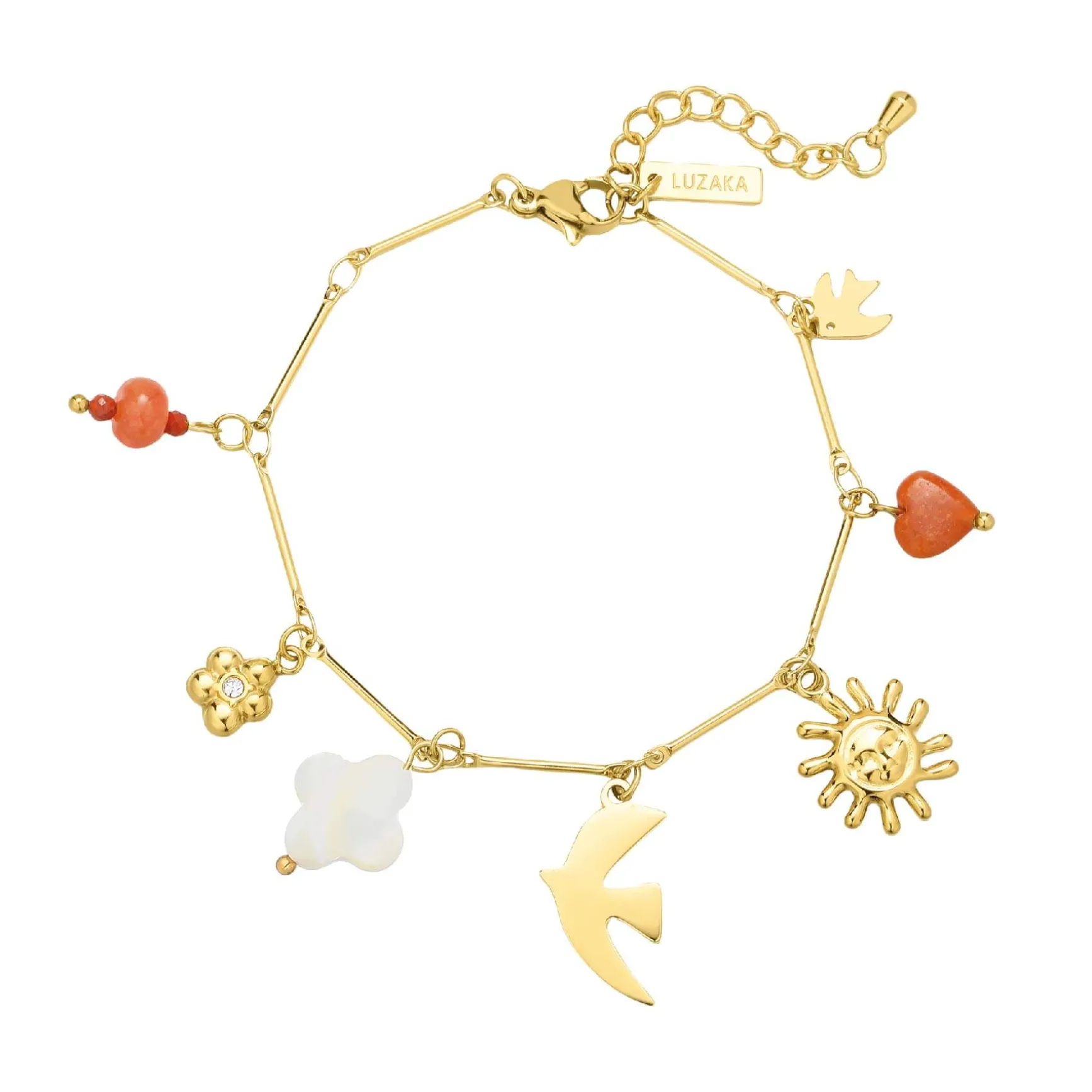 Bracelet Samoa acier doré or