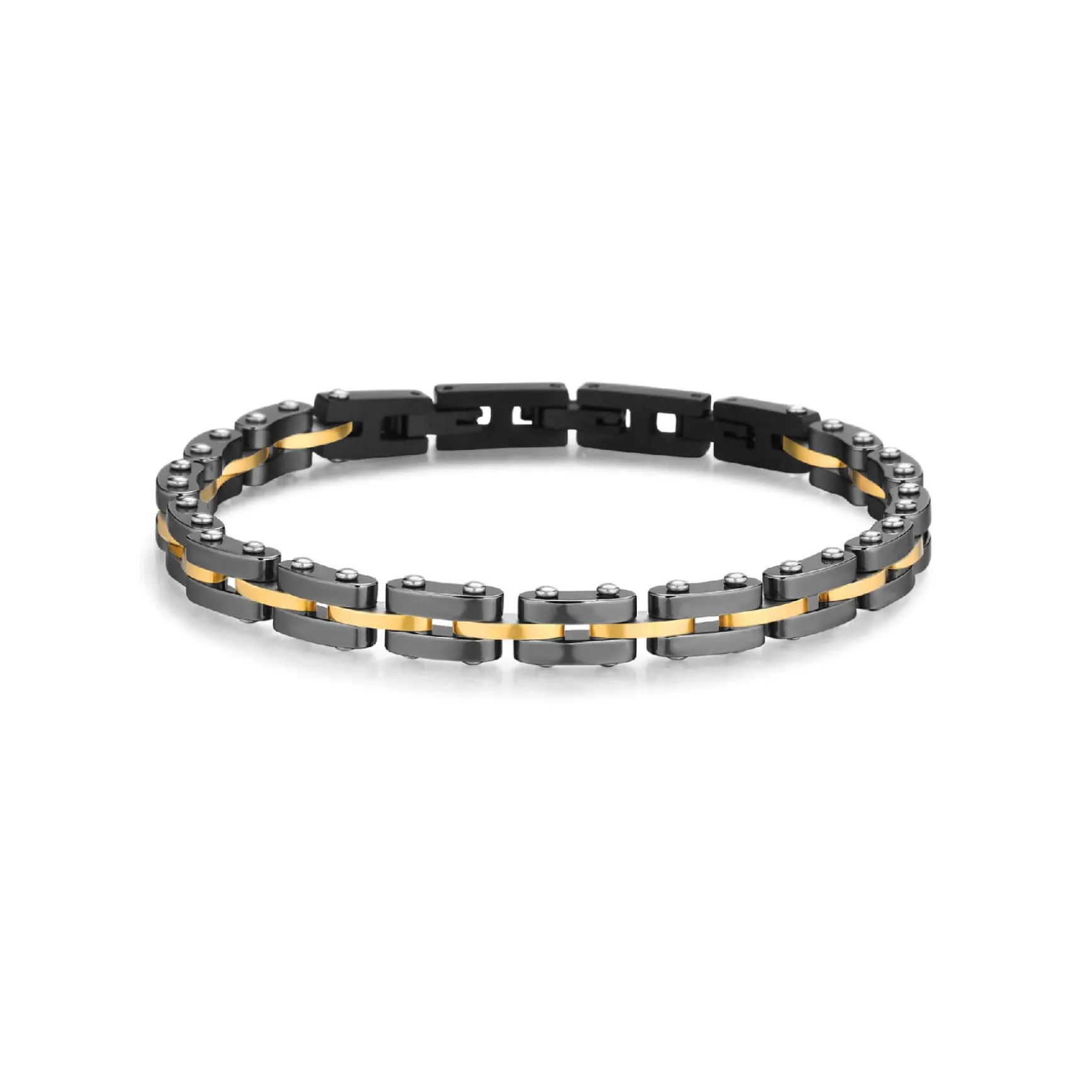 Bracelet Seville acier doré or
