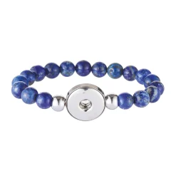 Bracelet Snap lapis lazuli