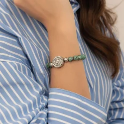 Bracelet Snap Pin africain