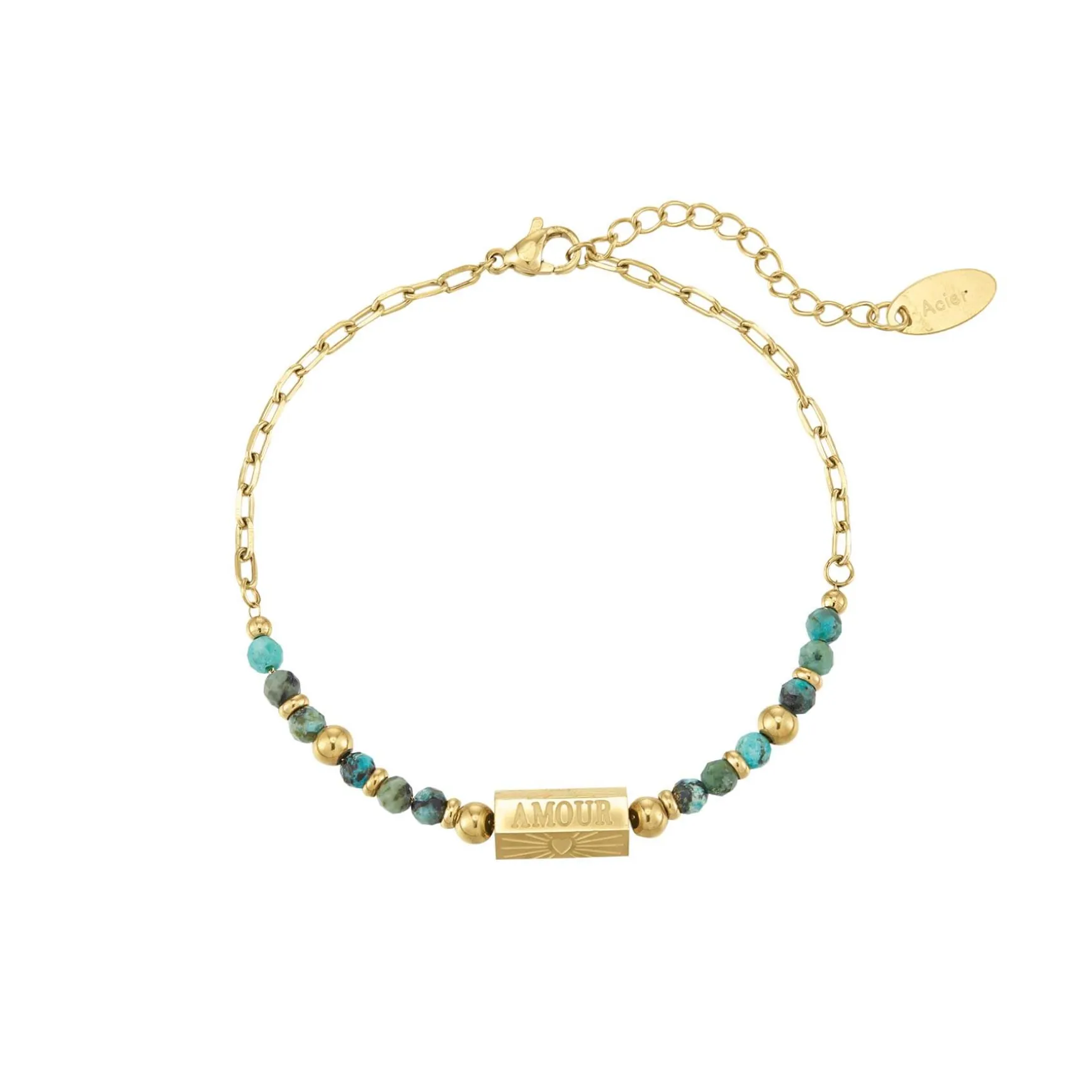 Bracelet Totem Turquoise Africaine