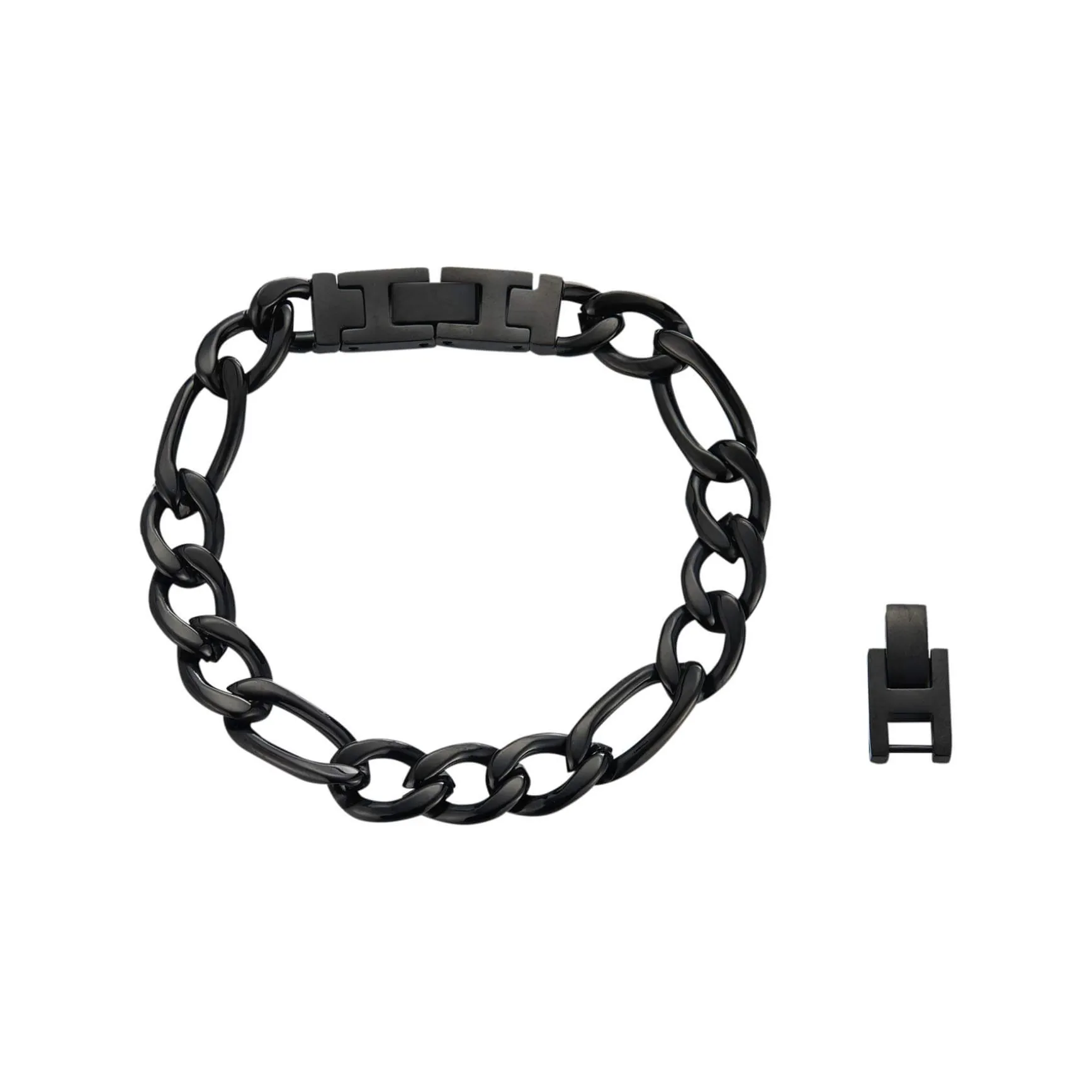 Bracelet Victor acier noir