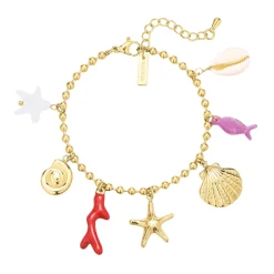 Bracelet Zanzibar acier doré