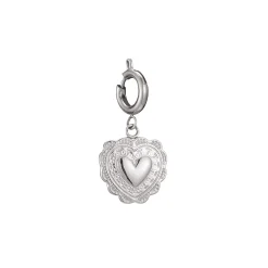 Charm acier coeur 2